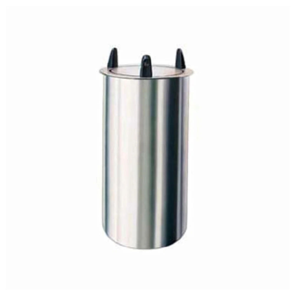 Lakeside 501225 12-1/4 Inch Diameter Plate Dish Dispenser Stainless Steel with Easy-Glide Design