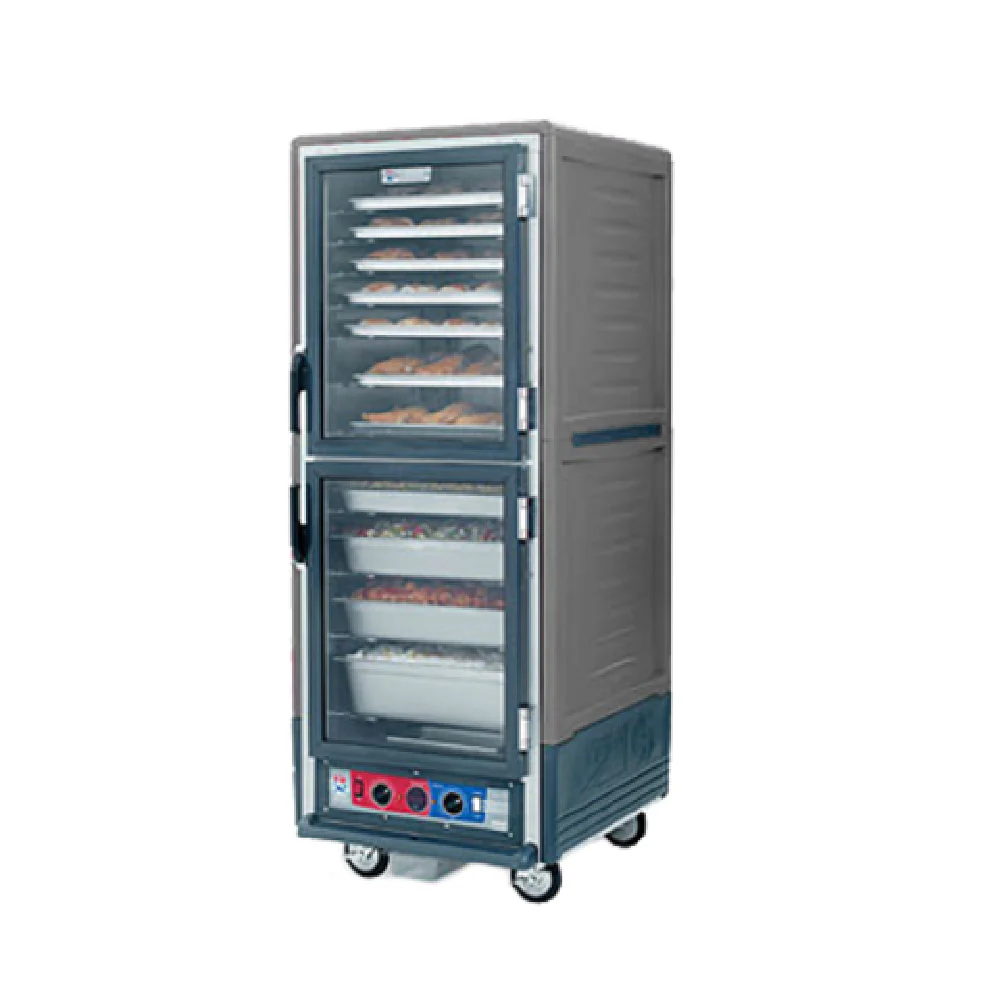 Metro C539-HLDC-L-GYA 28 Inch Heated Holding Cabinet Mobile Insulated With Grey Insulation Armour Metro C539-HLDC-L-GYA 28 Inch Heated Holding Cabinet Mobile Insulated With Grey Insulation Armour