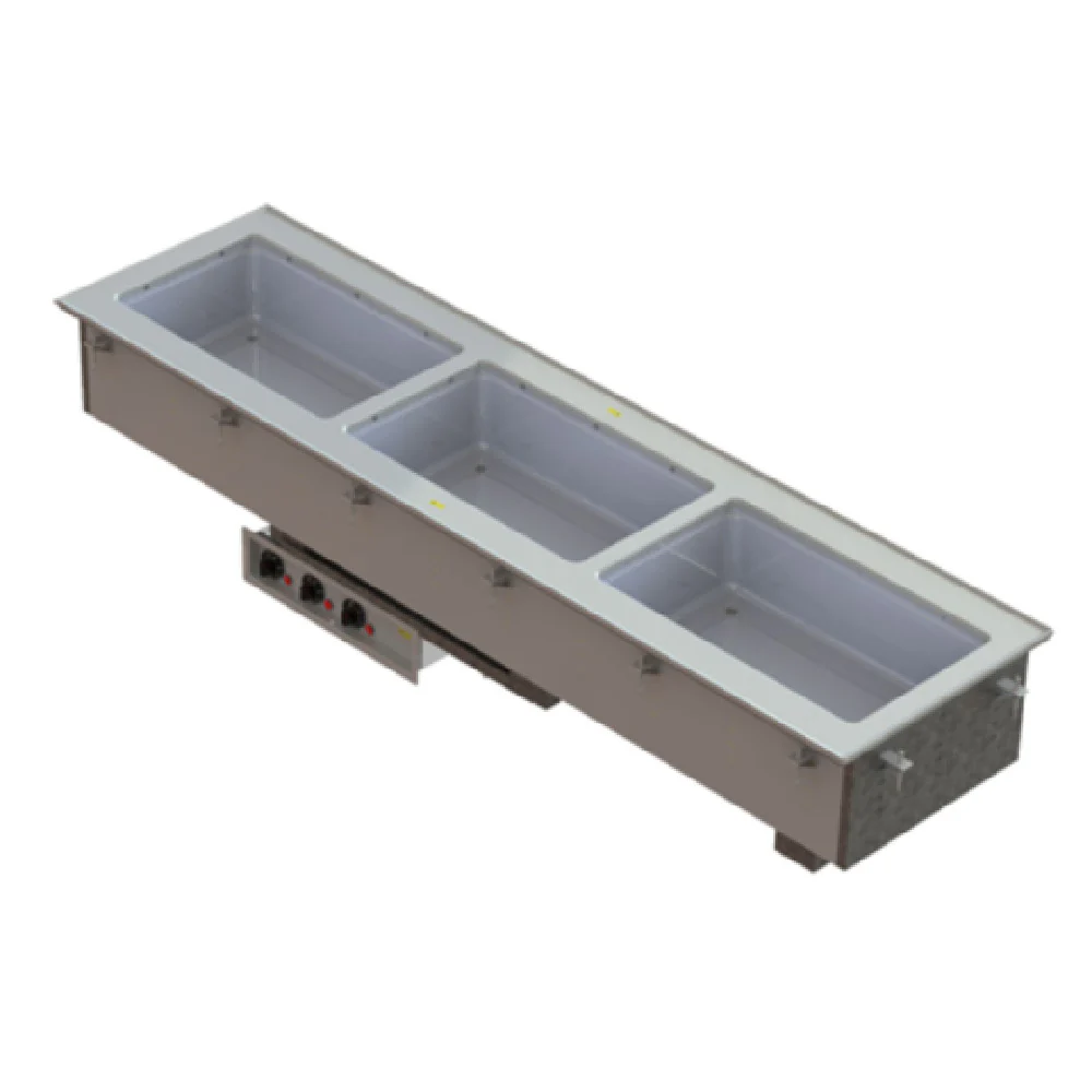 Vollrath 36648HD 66 Inch Short Sided Electric Hot Food Well Unit with Drain Vollrath 36648HD 66 Inch Short Sided Electric Hot Food Well Unit with Drain