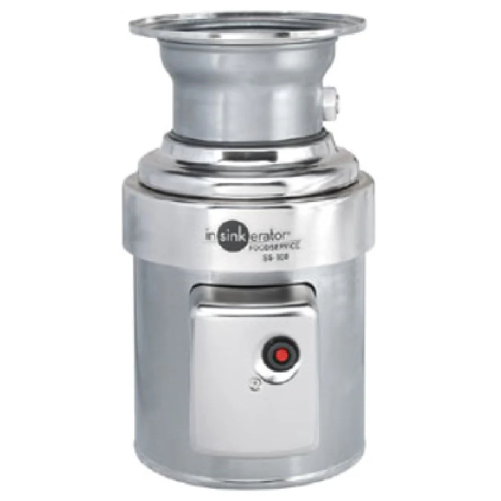 InSinkErator SS-100-5-AS101_208/60/3 1 HP Disposer Stainless Steel with Adaptor