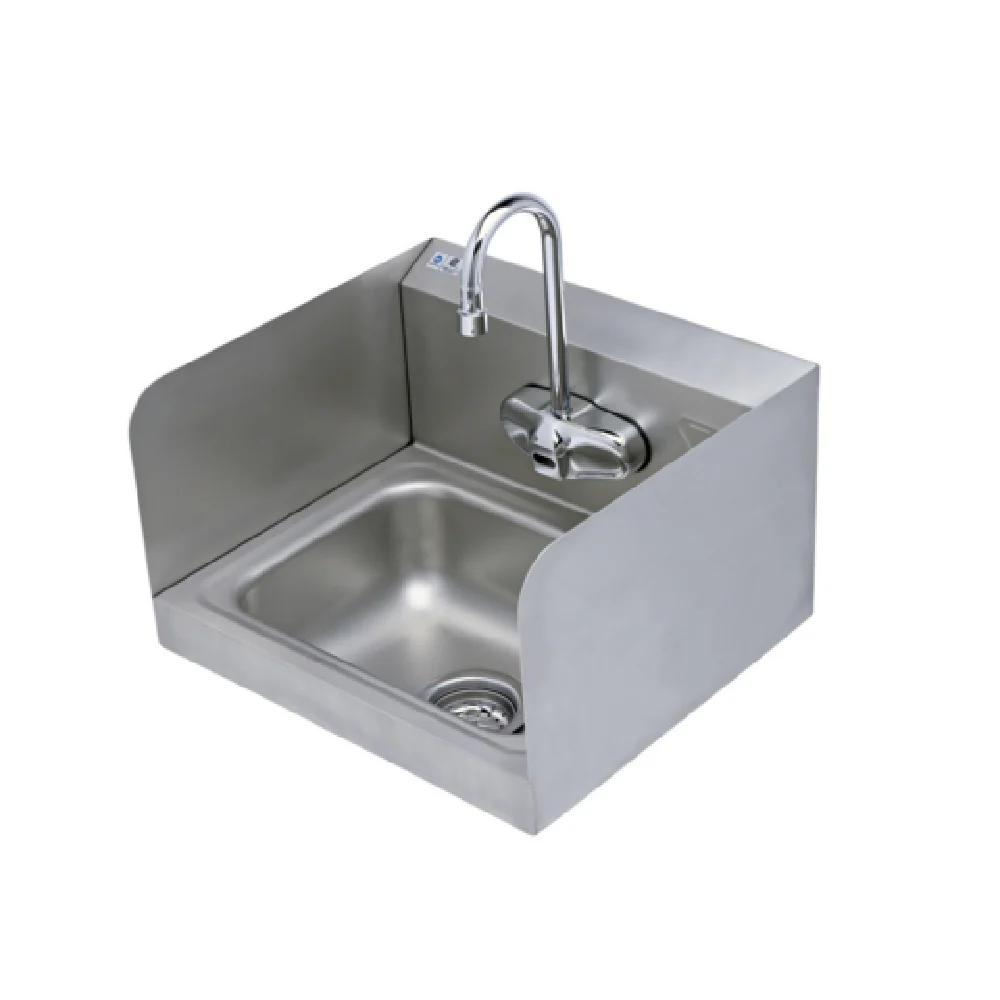 T&S Brass EC-3105-HG-4W Hand Sink Stainless Steel With 4