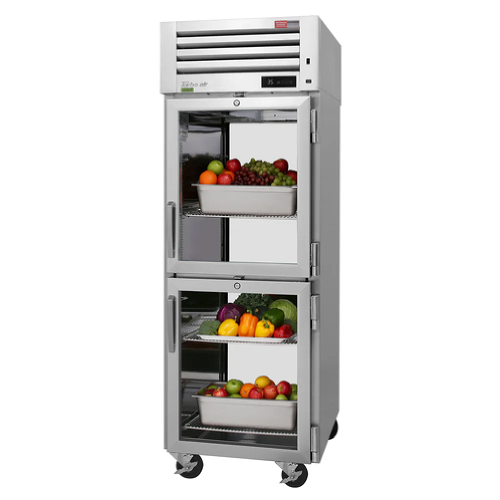 Turbo Air PRO-26-2R-G-PT-N(-L) 28 Inch Pass-thru Refrigerator 27.52 cu ft - One Section