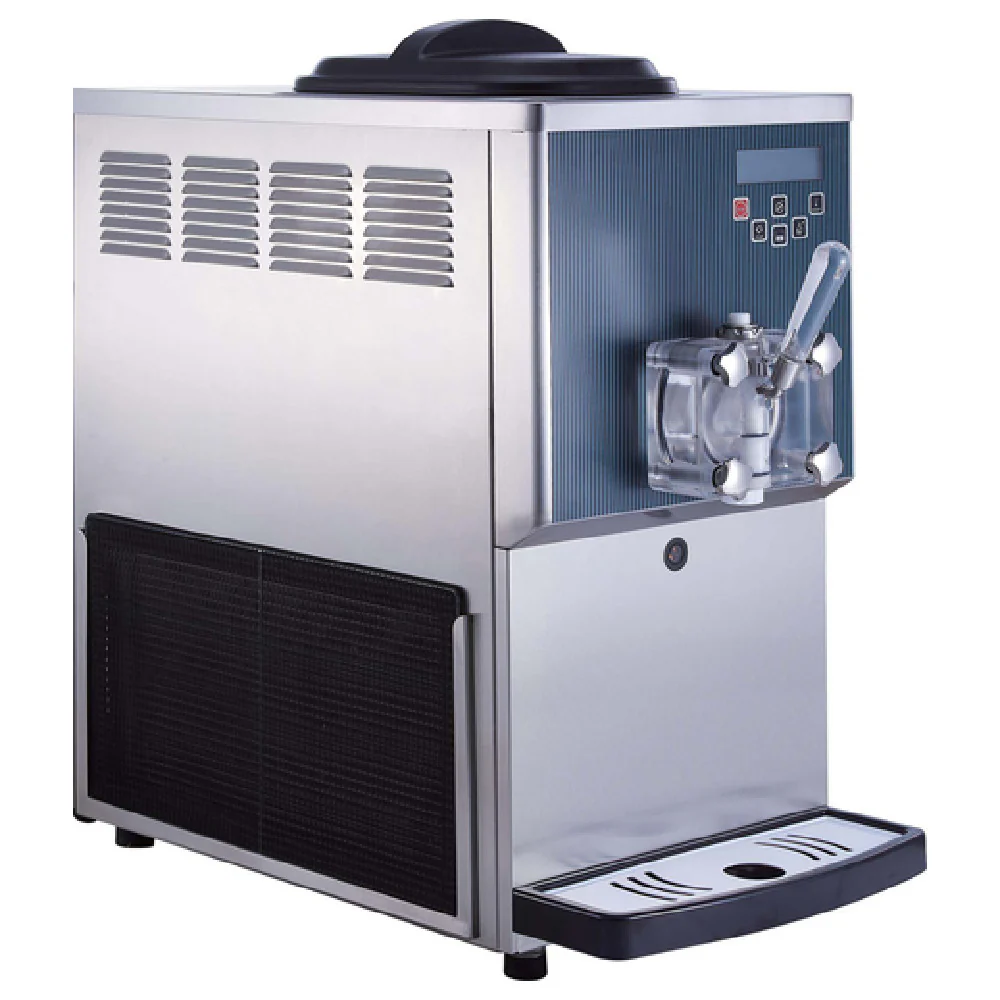 Pasmo USA S930TAP2 15 Inch Soft Serve Machine Gravity Fed Countertop Stainless Steel with 40 Ltr Hour Production