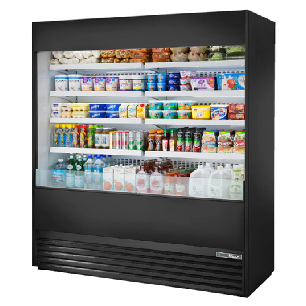 True Refrigeration TOAM-72-HC~NSL01_WH 72 Inch Vertical Air Curtain Merchandiser with LED Lighting True Refrigeration TOAM-72-HC~NSL01_WH 72 Inch Vertical Air Curtain Merchandiser with LED Lighting