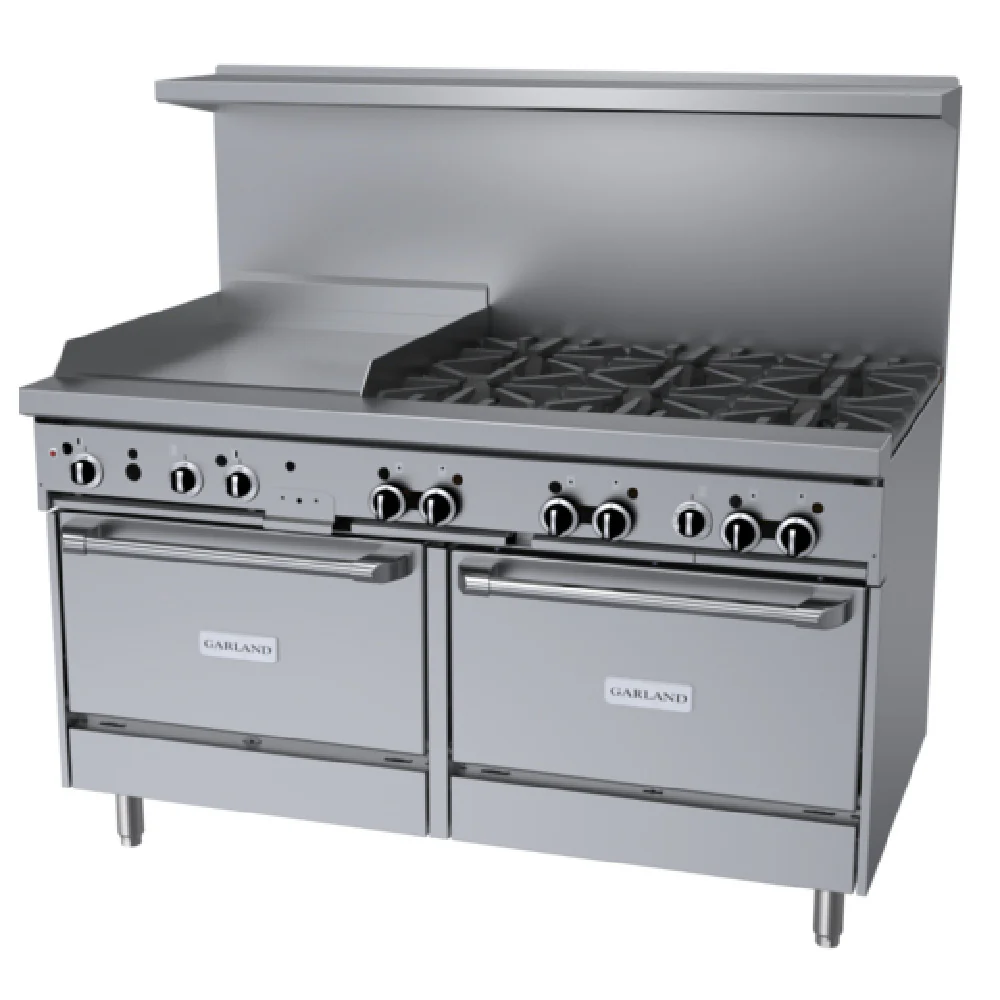 Garland GFE60-6G24RR_LP 60 Inch Gas Restaurant Range with 6 Burners 26000 BTU