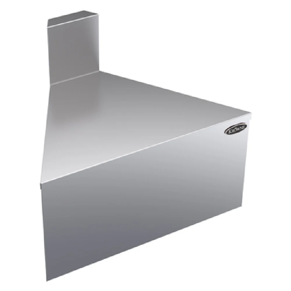 Krowne KR19-F60 23 Inch Corner Angle Filler Flat Top Stainless Steel and Clipped