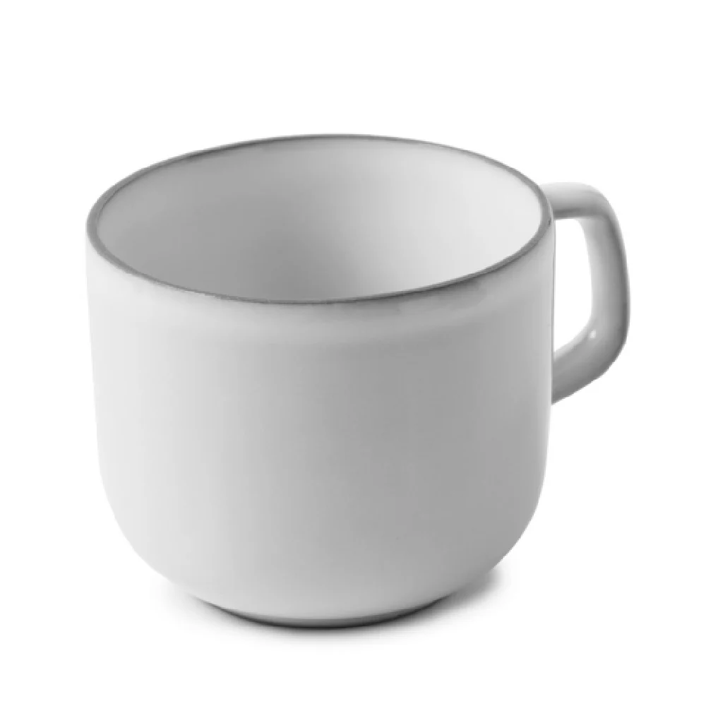 Revol 660526 6.76 Oz Tea Cup Oven and Microwave Safe Porcelain White