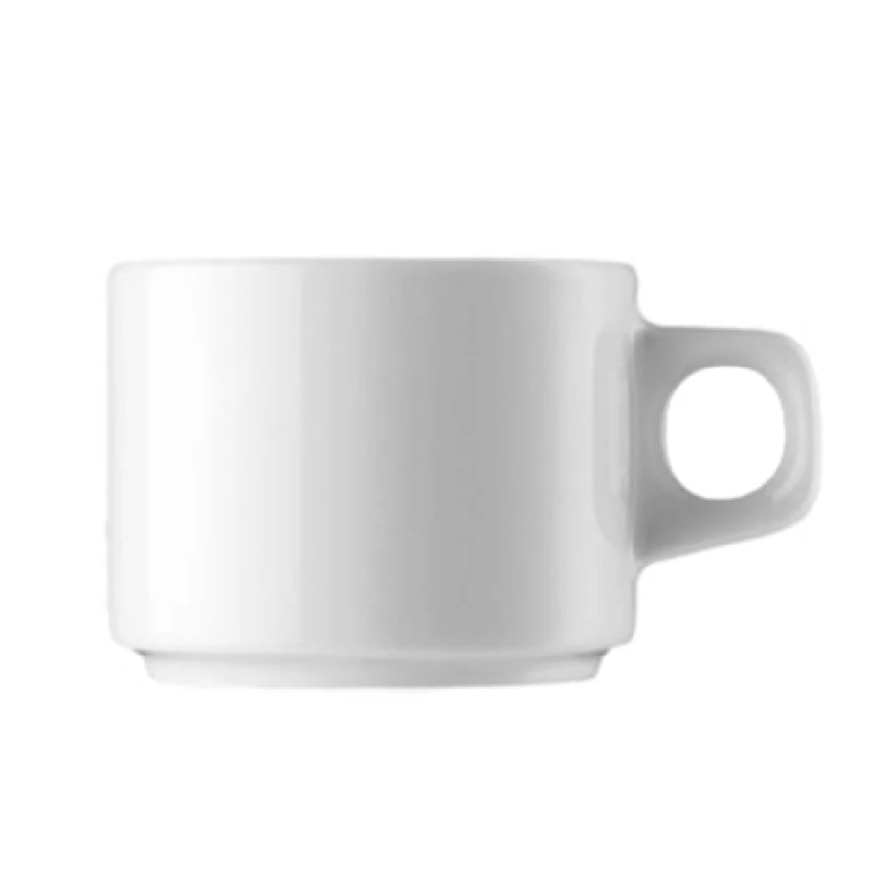 BauscherHepp 115218 6.08 Oz Cup China White Bauhaus by Bauscher 36 Packs