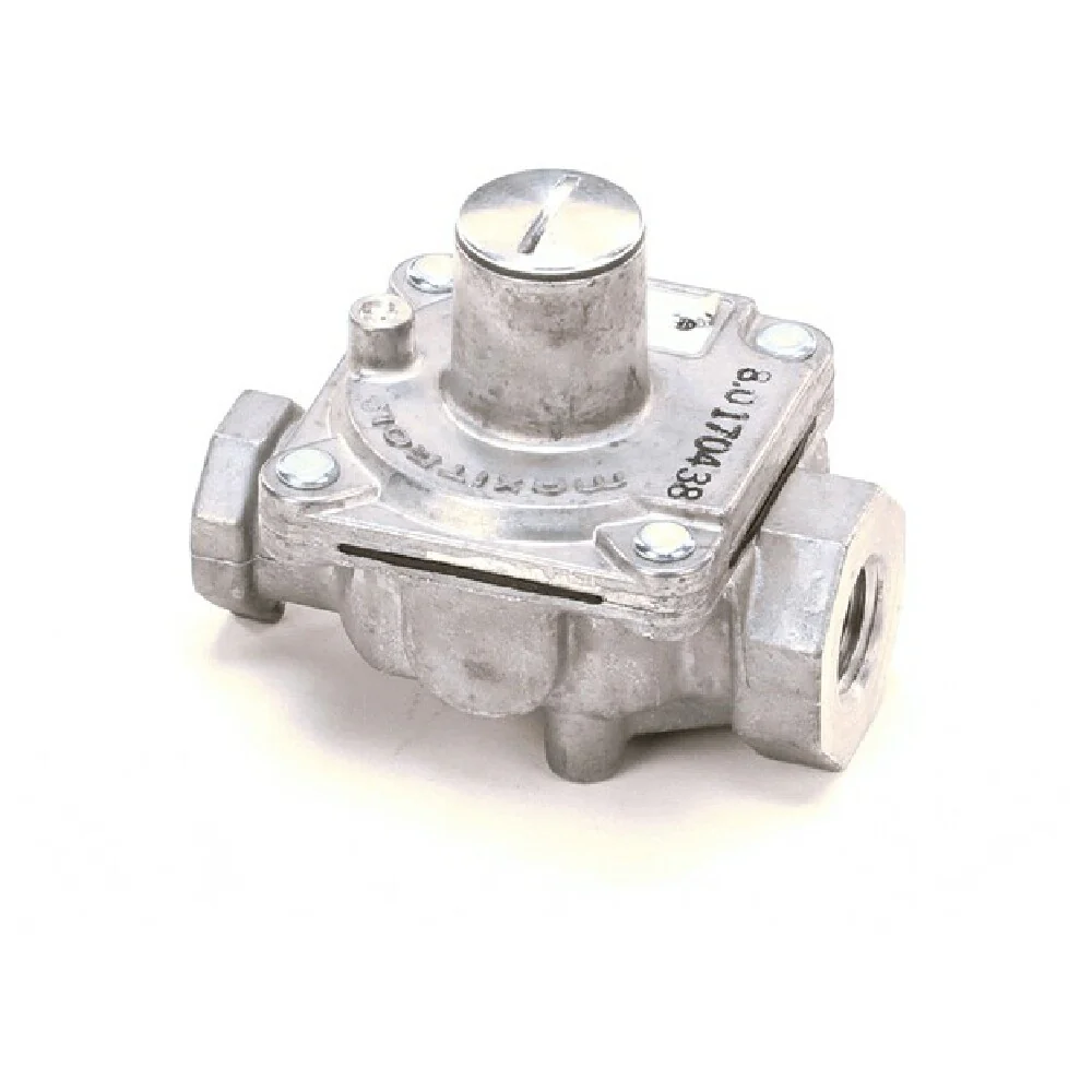Accutemp AT0P-2847-2 Pressure Regulator 3.25 Inch Brass Propane with Adjustable Output