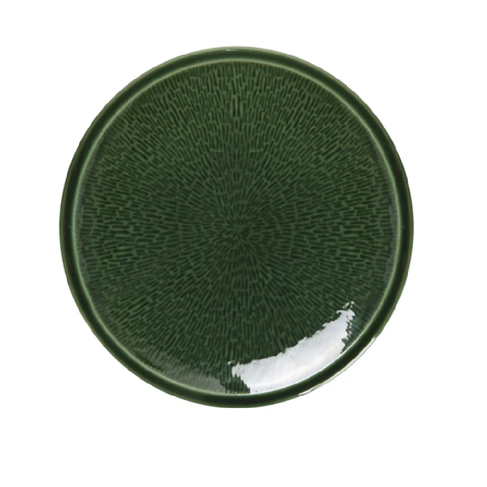 Yanco GG-109 9-1/8 Inch Coupe Plate Rolled Edge Porcelain Green 2 Dozen Packs Yanco GG-109 9-1/8 Inch Coupe Plate Rolled Edge Porcelain Green 2 Dozen Packs