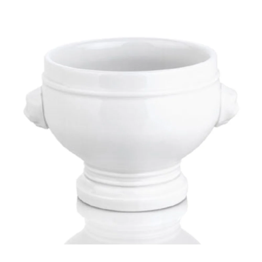 Steelite 6634V810 18.0 Oz Soup Tureen Porcelain White with Tradition and Innovation