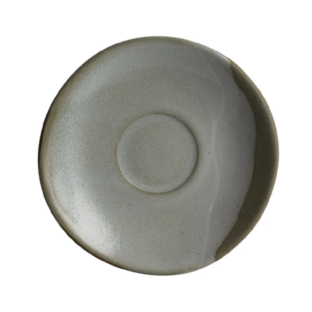 Steelite 6163RG162 5.0 Inch Round Saucer Stoneware with Beautiful Finish