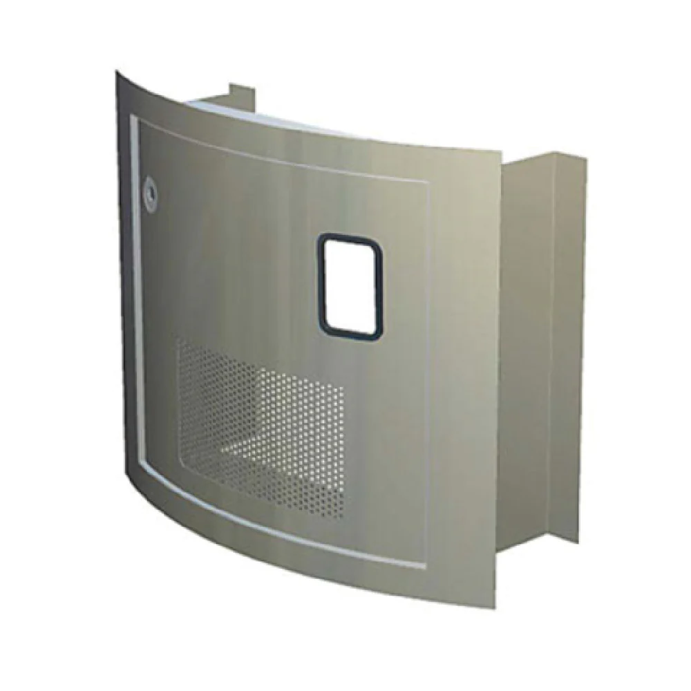 Wood Stone 0-7-SPE-SR Service Panel Extension Stainless Steel to Match Curved Doorway