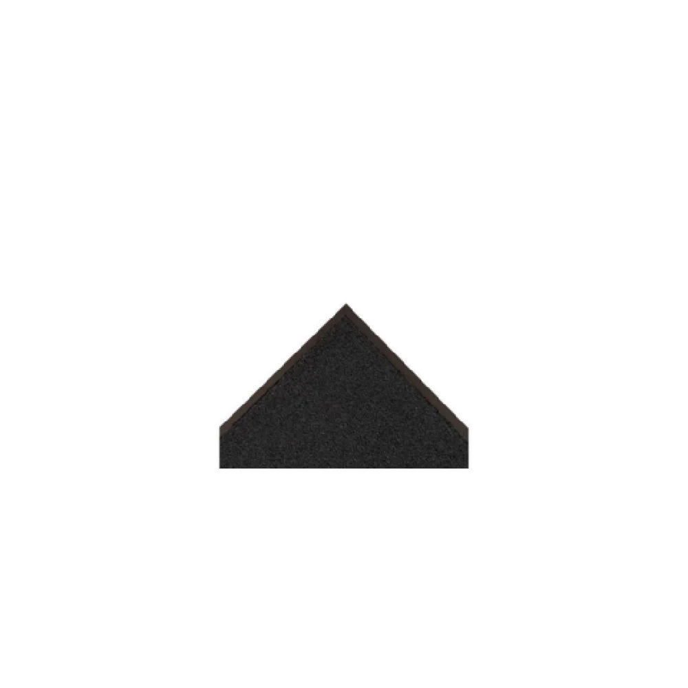 Notrax 130S0036BL 3' Olefin Fiber Floor Mat Black Slip Resistant with Water Absorption
