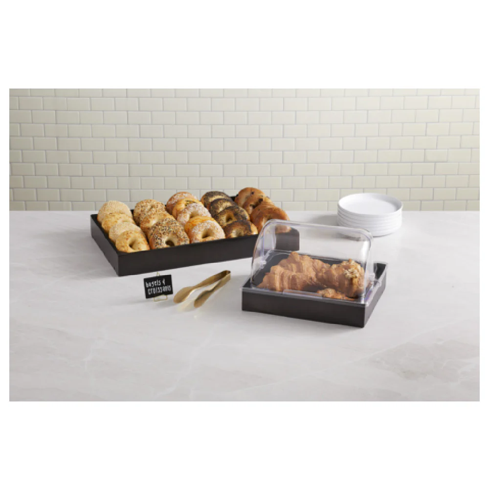 American Metalcraft MW1210 10 Inch Wooden Crate Espresso Half Size with rustic design American Metalcraft MW1210 10 Inch Wooden Crate Espresso Half Size with rustic design