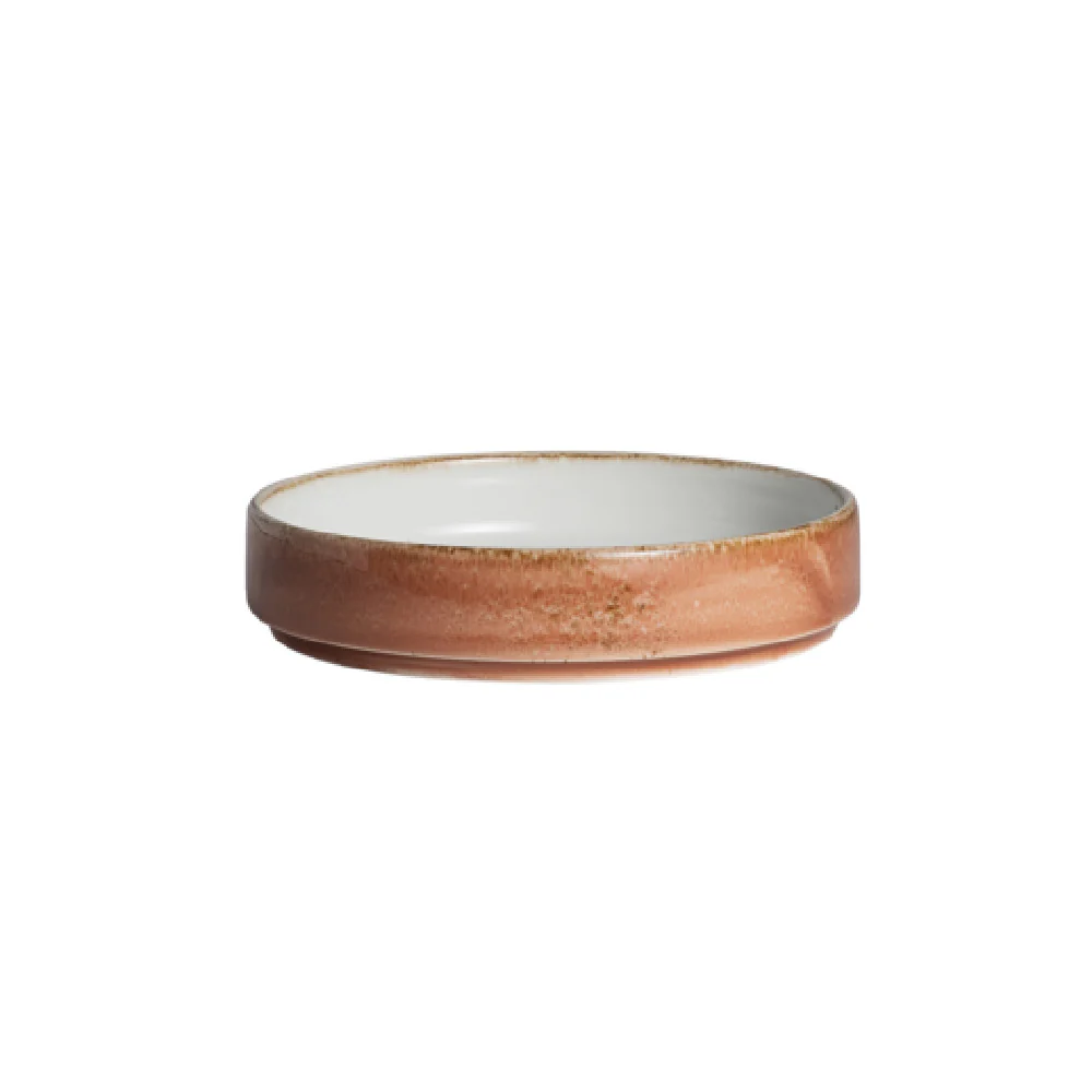 Steelite 11330561 10.5 Oz Stacking Tray Round Terracotta Ceramic