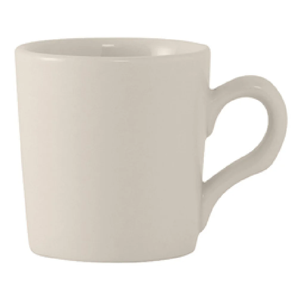 Tuxton TRE-028 2-3/4 Oz. Espresso Cup Ceramic American White <count> Cases