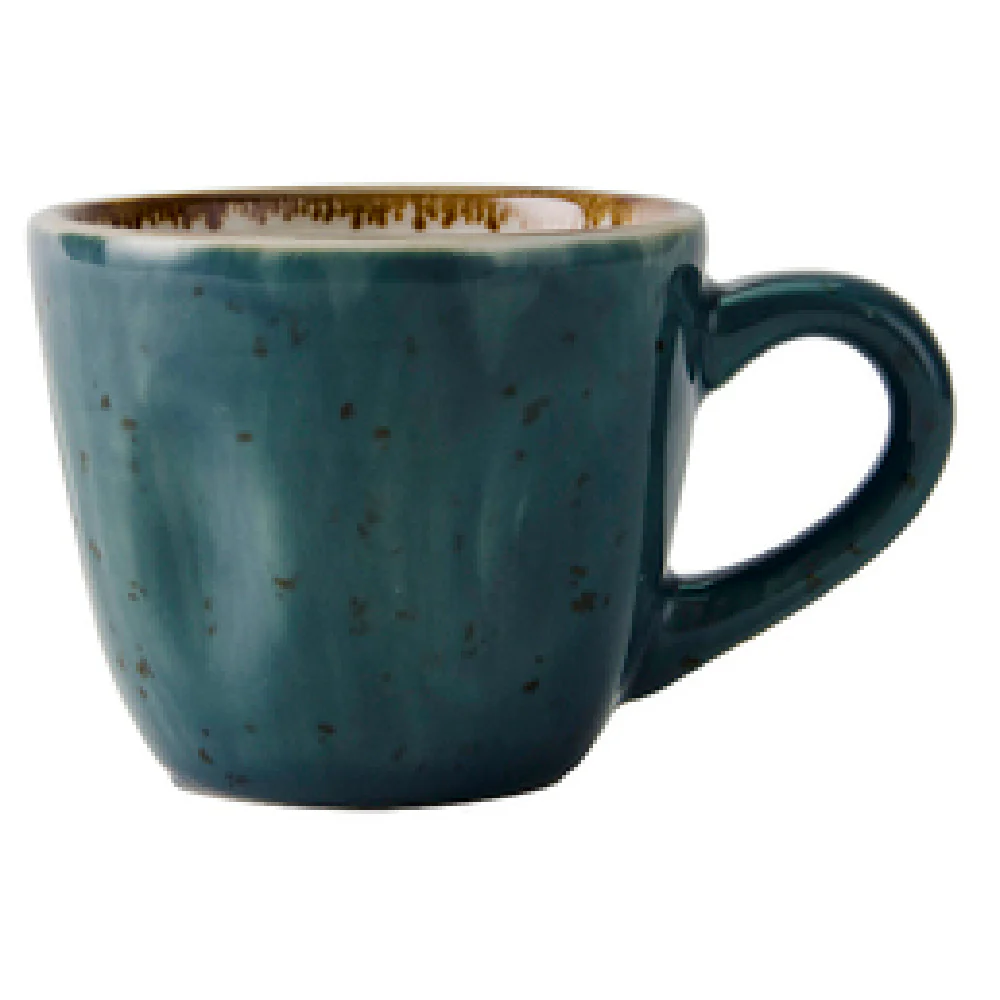 Tuxton GGE-085 3-1/2 Oz Espresso Cup Lead-Free Porcelain Azure