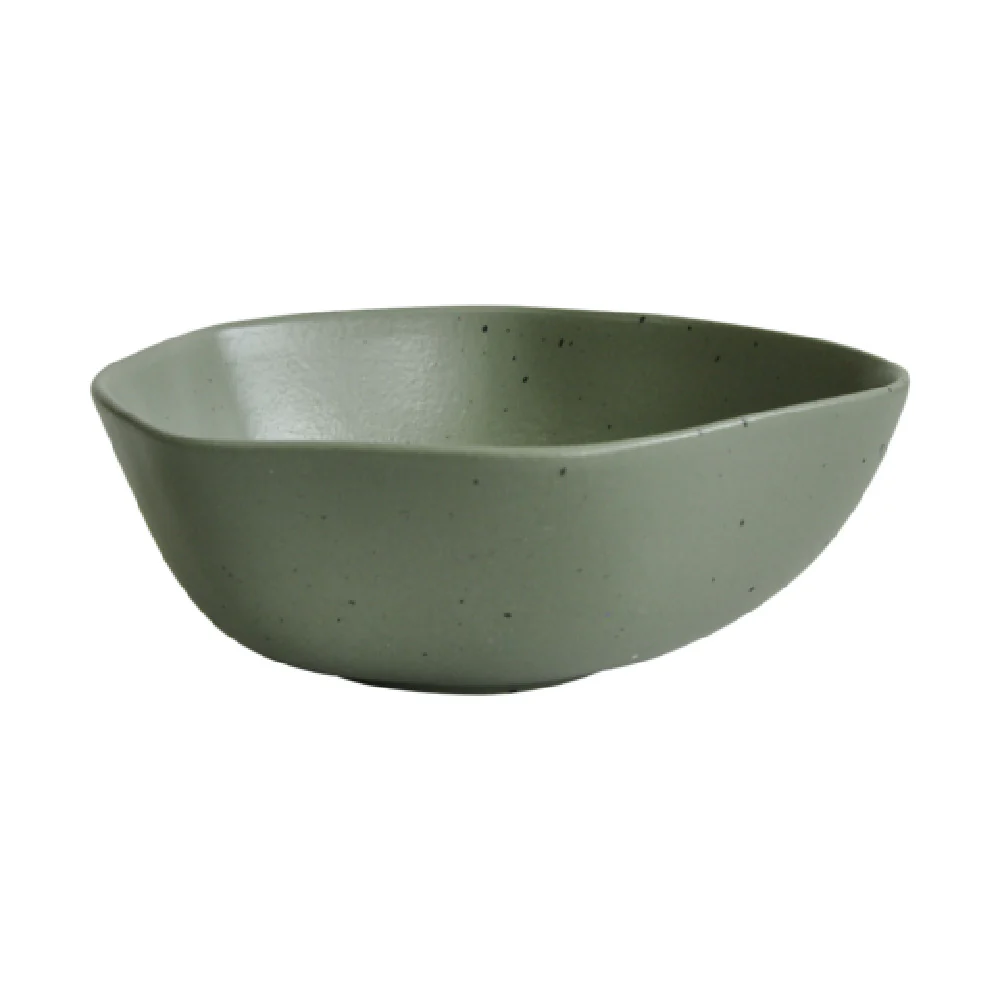 Steelite A84534 5.5 Inch Round Bowl with Earth Green Finish China