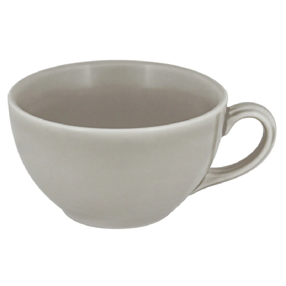 BauscherHepp 755275-A10000 8.79 Oz Cup Dishwasher Lead Free Porcelain Glow Grey