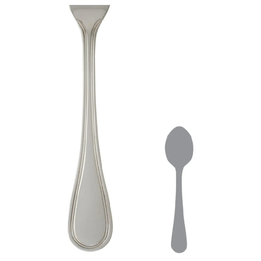 Steelite 5302S005 4-1/4 Inch Demitasse Spoon Contour 18/10 Stainless Steel