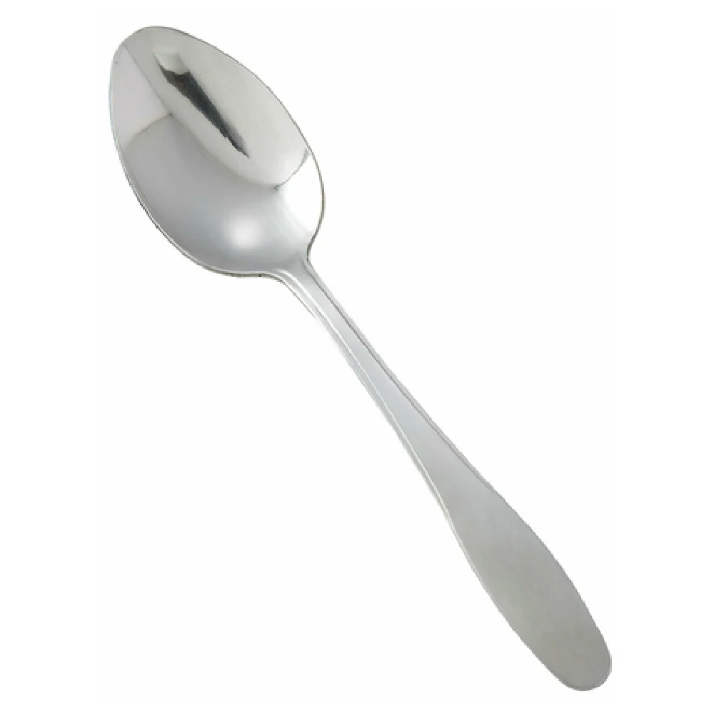 Winco 0008-01 6-1/8 Inch Teaspoon Heavy Weight Satin Finish Stainless Steel