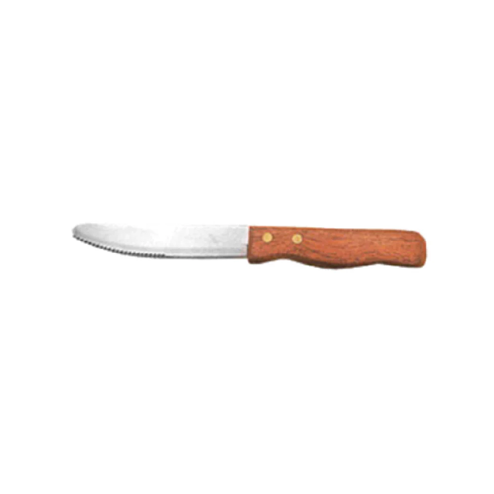 American Metalcraft KNF3 5-1/8 Inch Blade 10 Inch Overall Steak Knife Hardwood Handle