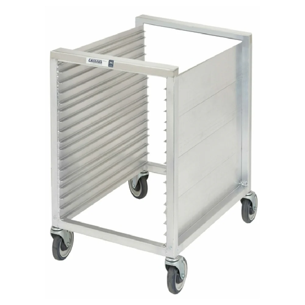 Channel 615 21 Inch Bun Pan Rack Enclosed Aluminum Construction Mobile