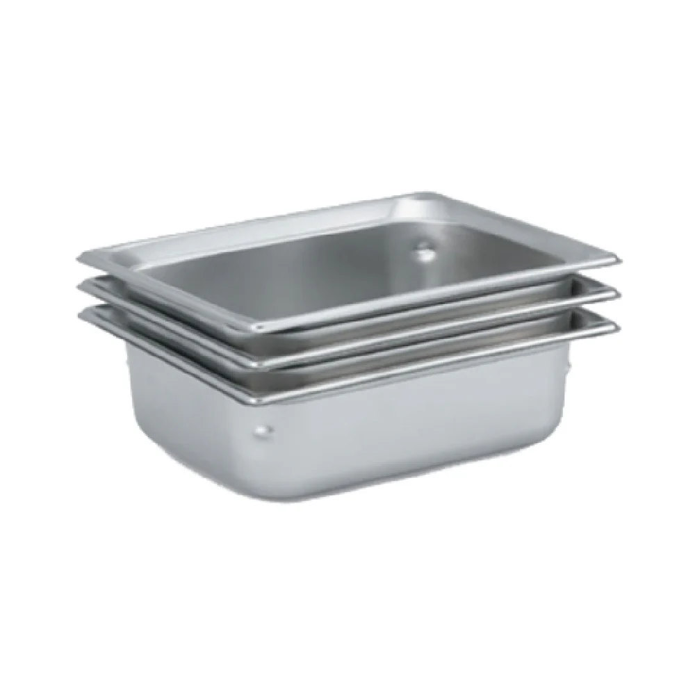Vollrath 90242 6.6 Quart Super Pan 3 1/2 GN Stainless Steel Food Pan