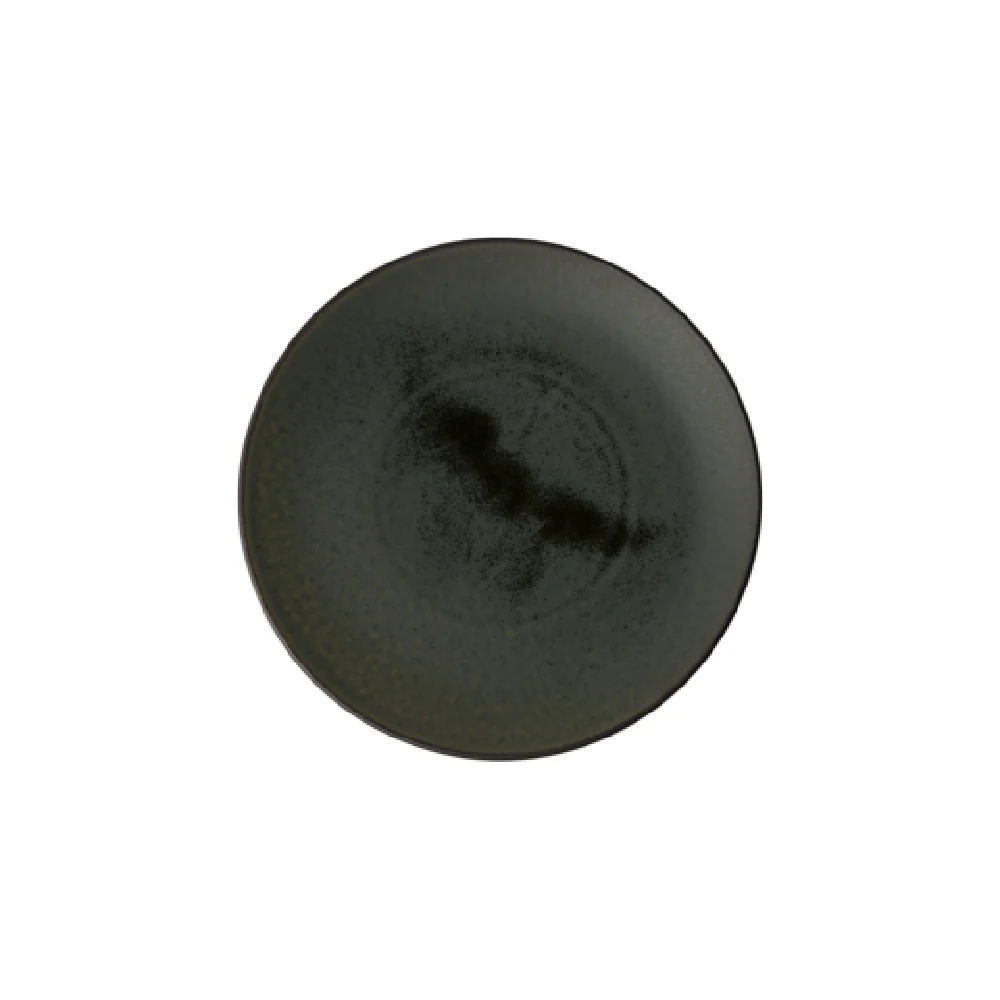 Steelite 6418MY008 9.5 Inch Coupe Plate Wabi Sabi Porcelain Kelp Round Steelite 6418MY008 9.5 Inch Coupe Plate Wabi Sabi Porcelain Kelp Round