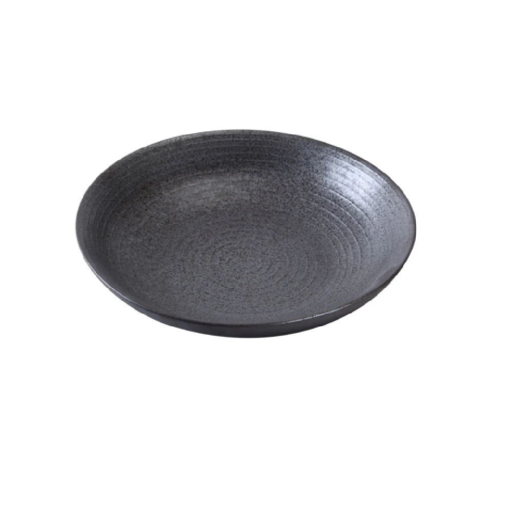 Yanco DB-609 30 Oz Diamond Black Salad Soup Bowl Porcelain 9 Inch Round Yanco DB-609 30 Oz Diamond Black Salad Soup Bowl Porcelain 9 Inch Round