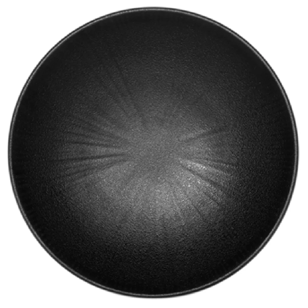 GET Enterprises B379060-B 6 Inch Diameter Round Plastic Plate Black BPA Free GET Enterprises B379060-B 6 Inch Diameter Round Plastic Plate Black BPA Free
