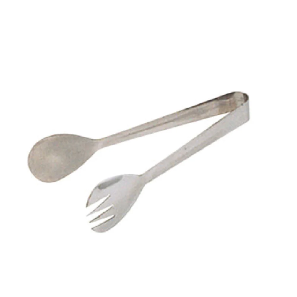 Admiral Craft KST-8 8 Inch Salad Tongs Stainless Steel with Durable Design
