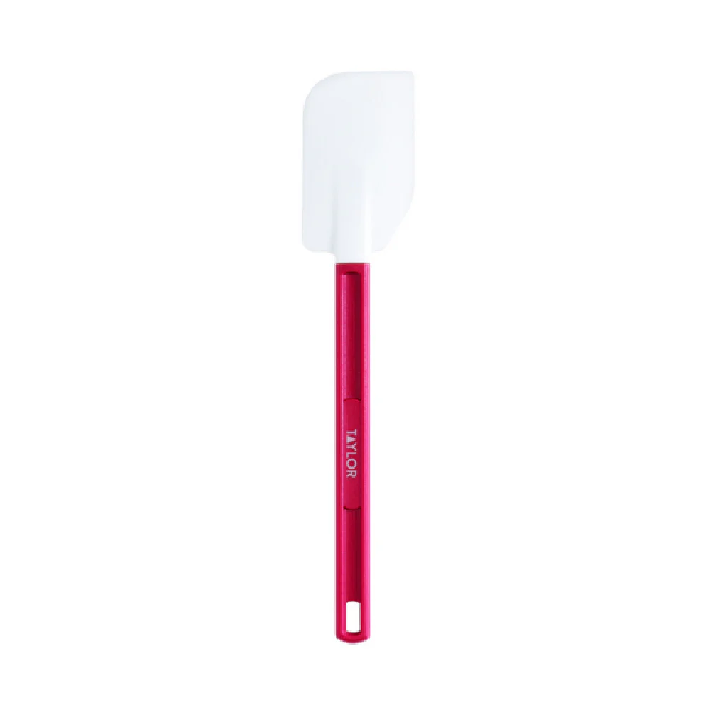 Taylor 5302556 10 Inch Heat Resistant Silicone Spatula Red with Utensil