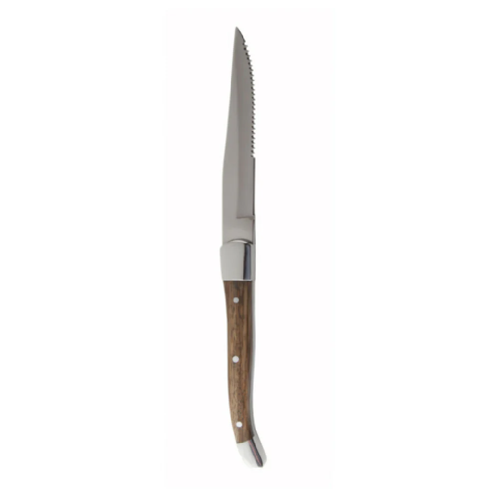 Fortessa 1.5.STK.SR.248 9.25 Inch Blade Wooden Handle Steak Knife Fortessa 1.5.STK.SR.248 9.25 Inch Blade Wooden Handle Steak Knife
