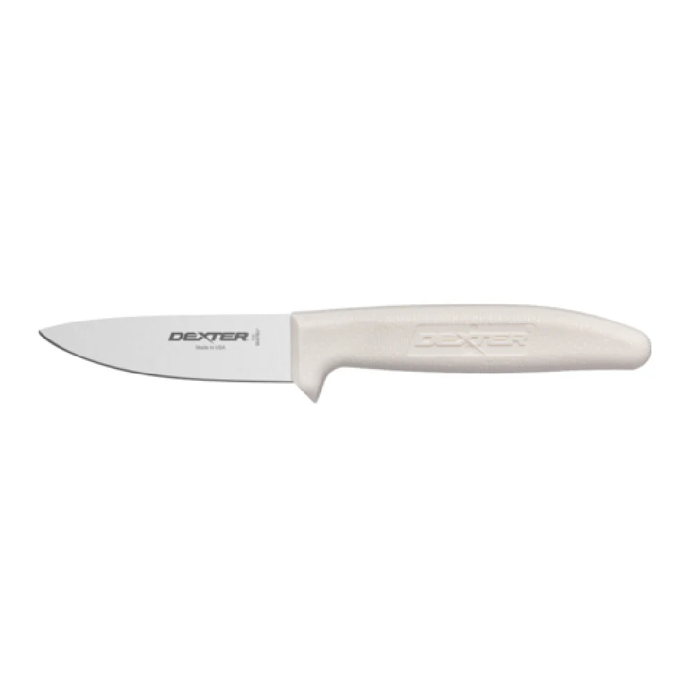 Dexter Russell S151PCP 3-1/2 Inch Blade 3-1/2 Inch Handle Utility Knife High-Carbon Steel White Polypropylene Dexter Russell S151PCP 3-1/2 Inch Blade 3-1/2 Inch Handle Utility Knife High-Carbon Steel White Polypropylene