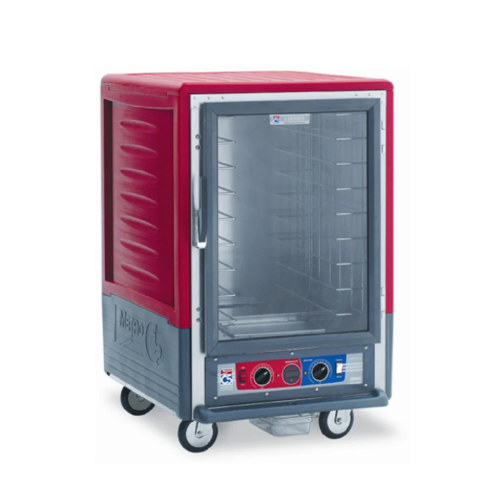 Metro C535-CFC-4A 27 Inch Heated Holding and Proofing Cabinet with Red Insulation Armour Metro C535-CFC-4A 27 Inch Heated Holding and Proofing Cabinet with Red Insulation Armour