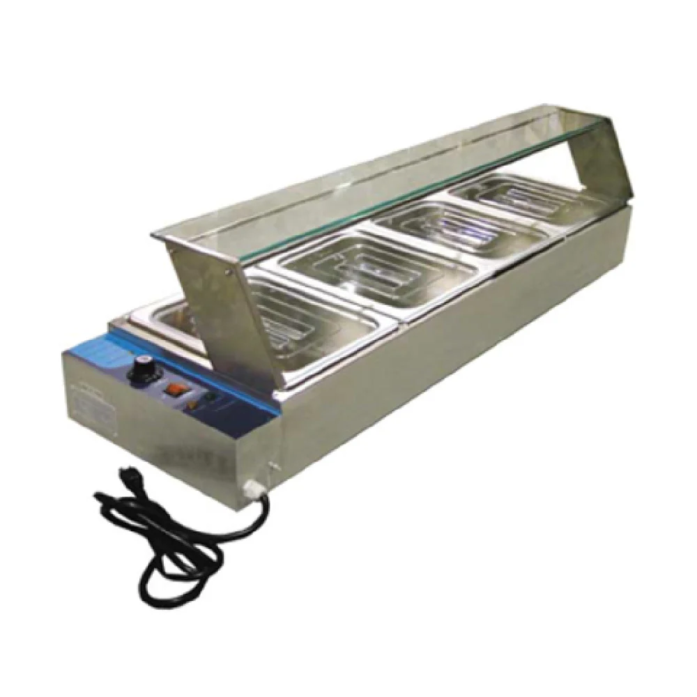 Omcan 42157 46 Inch Countertop Food Pan Warmer Electric Stainless Steel Omcan 42157 46 Inch Countertop Food Pan Warmer Electric Stainless Steel