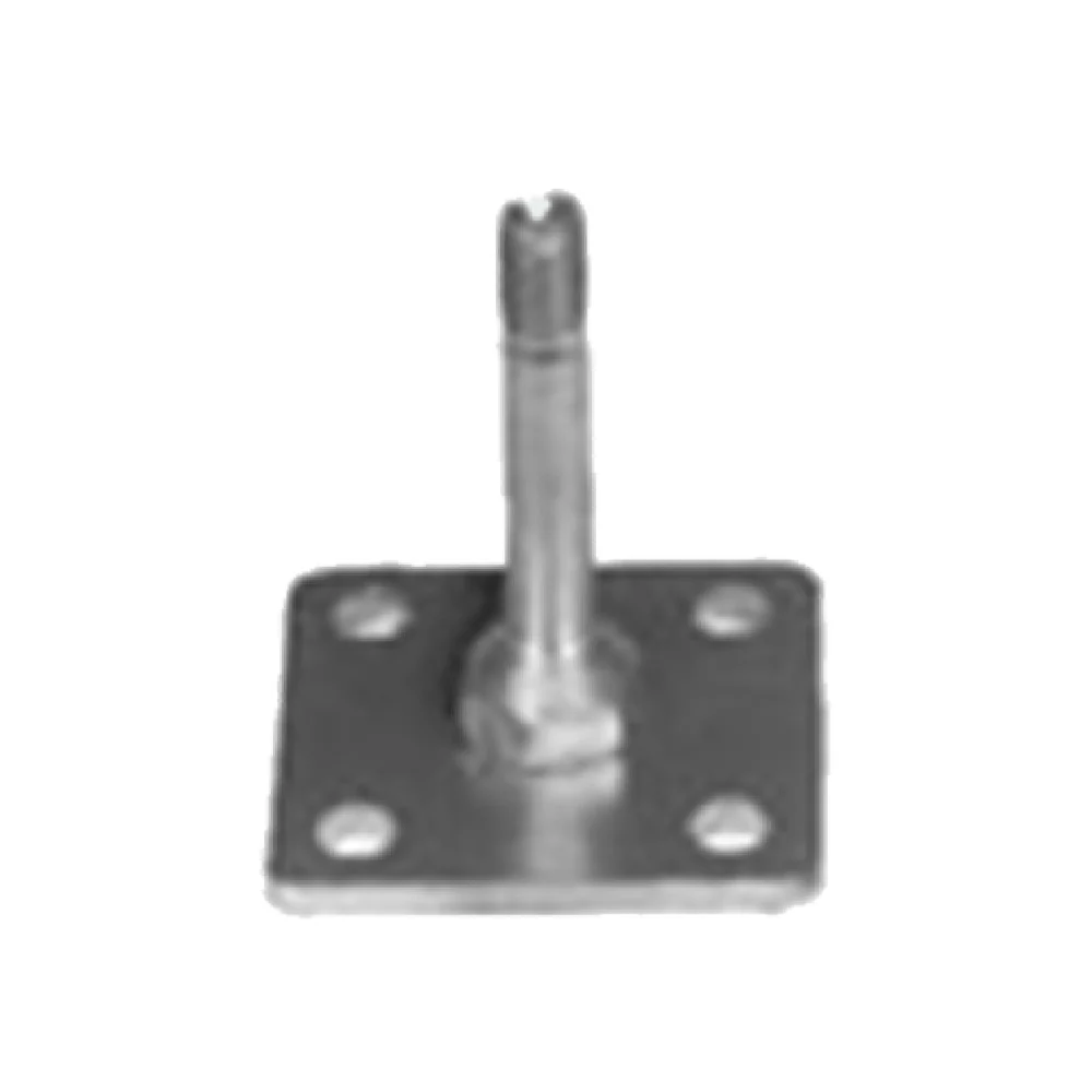 Eagle A208627 Square Foot Plate Allows Unit to be Bolted to the Floor Stainless Steel Eagle A208627 Square Foot Plate Allows Unit to be Bolted to the Floor Stainless Steel