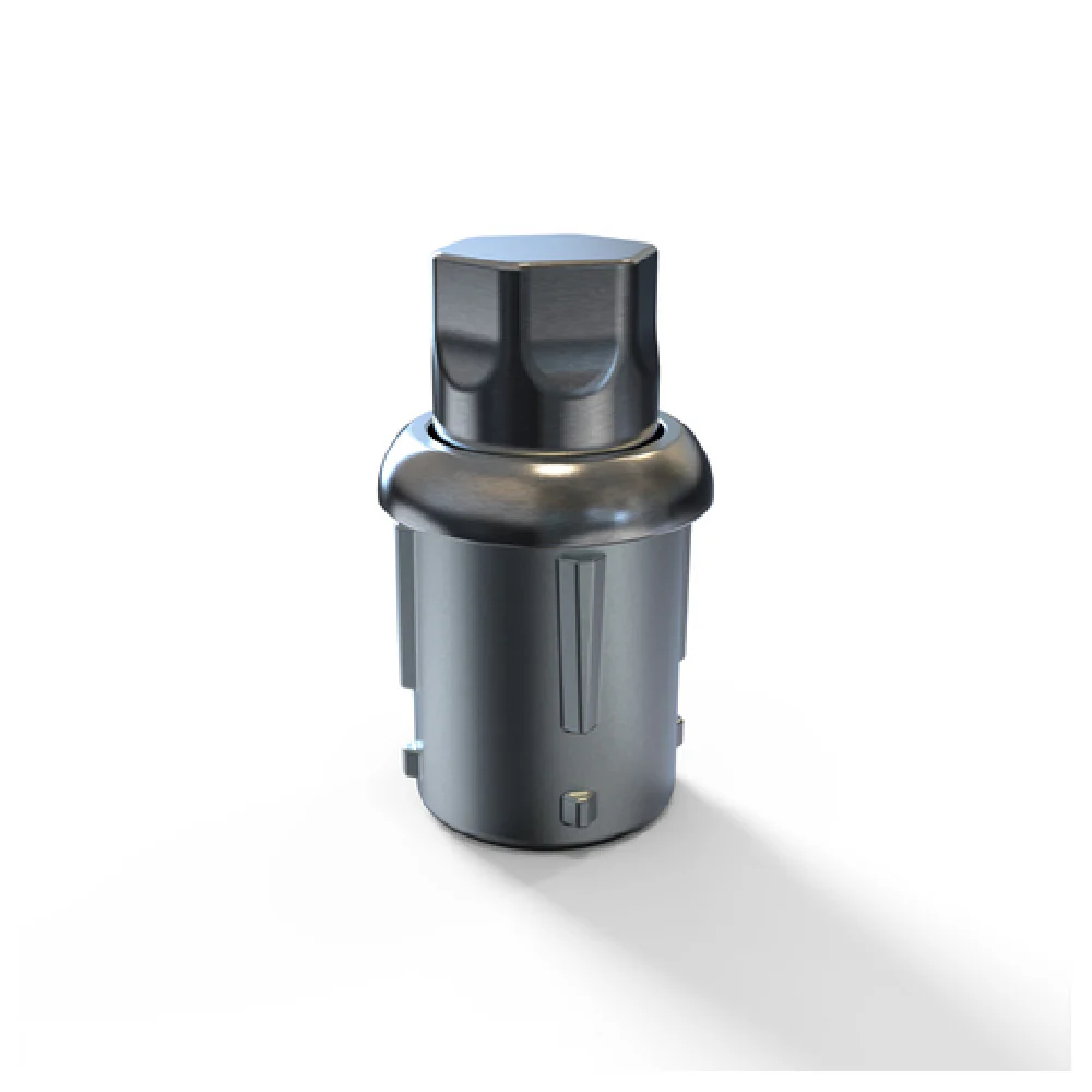 NBR Equipment FT-RS 1-5/8 Inch Adjustable Foot Zinc and stainless steel