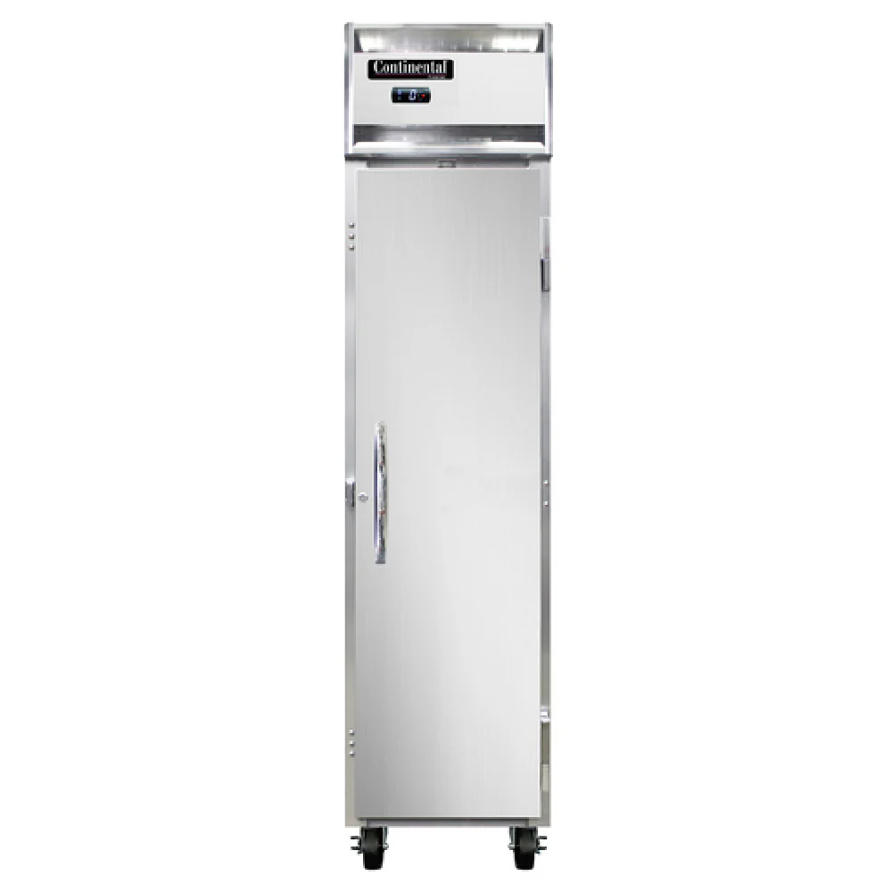 Continental Refrigerator 1FSENSS 17-3/4 Inch Slim Line Freezer Reach-in Electric