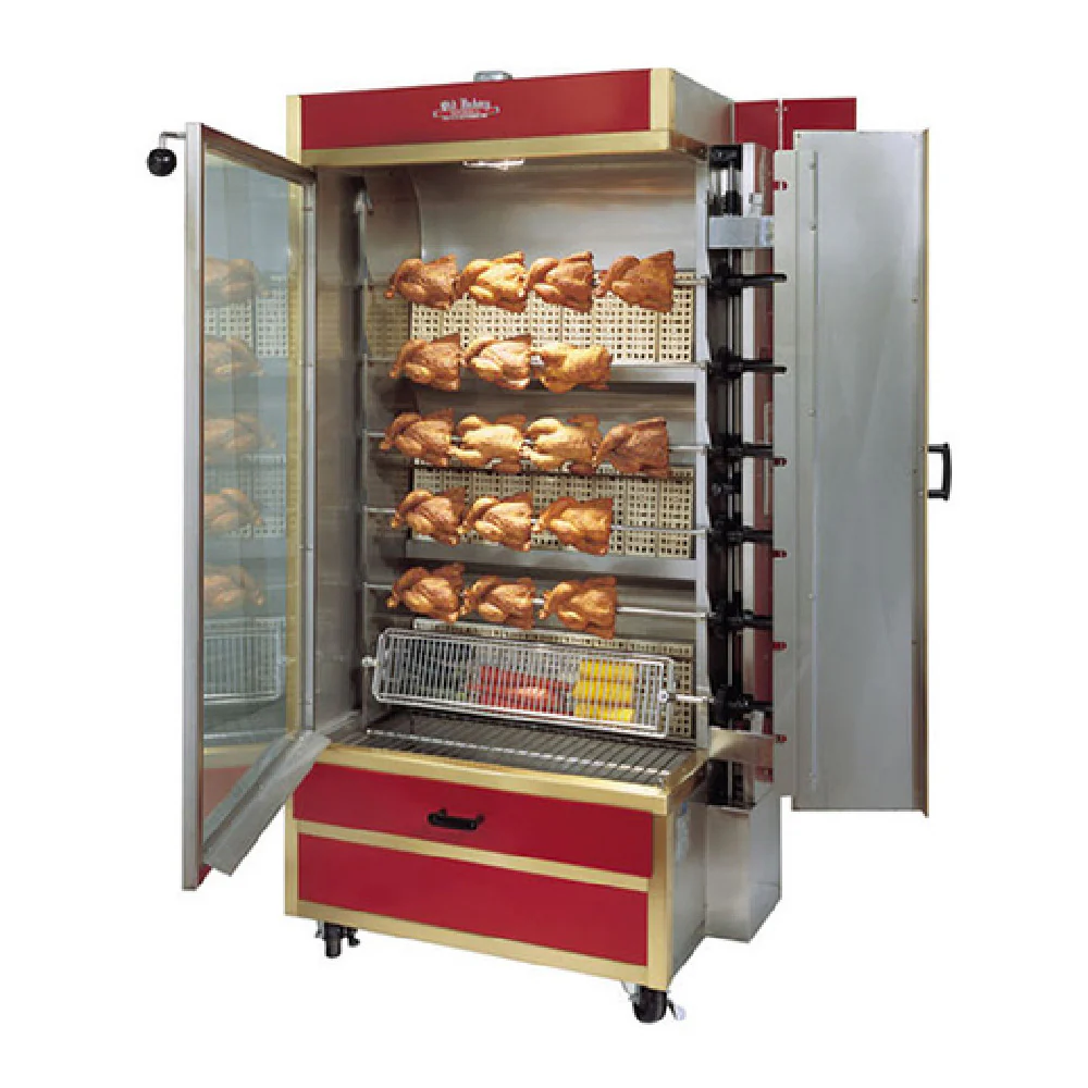 Hickory Industries Inc. N/7EP OPT 32 41 Inch Electric Rotisserie Oven with Manual Control