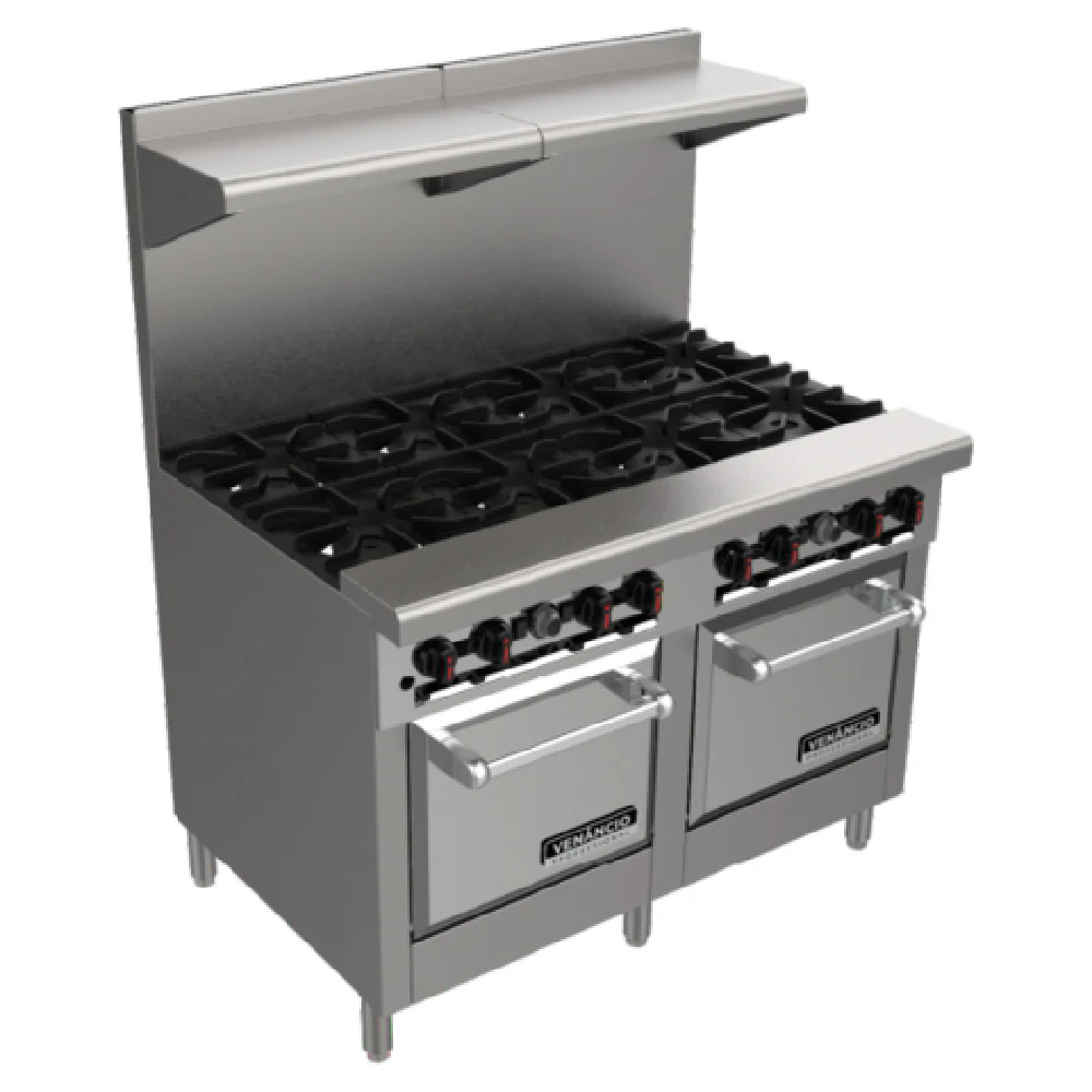 Venancio R602CO-60B_NAT 60 Inch Gas Restaurant Range with 10 Burners 385000 BTU Venancio R602CO-60B_NAT 60 Inch Gas Restaurant Range with 10 Burners 385000 BTU