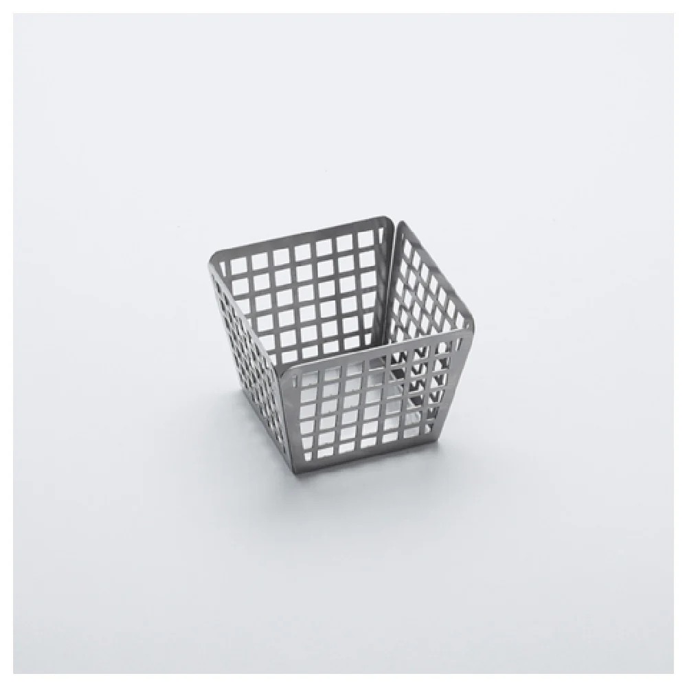 American Metalcraft LFRY44 4 Inch Square Fry Basket Nestable Stainless Steel