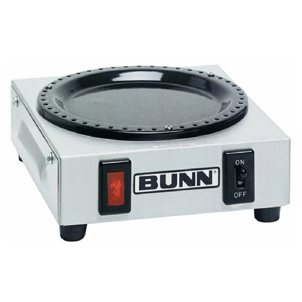 Bunn 06450.0004 6.5 Inch One 100W UL Coffee Warmer Electric Stainless Steel with Manual Controls