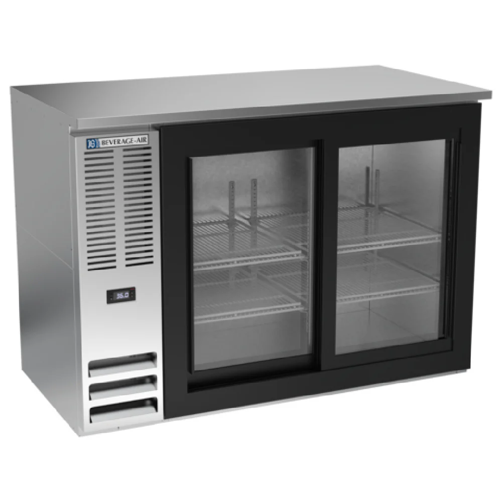 Beverage Air BBN48HC-GS-S Refrigerated Back Bar Storage Cabinet Two-section 48 Beverage Air BBN48HC-GS-S Refrigerated Back Bar Storage Cabinet Two-section 48