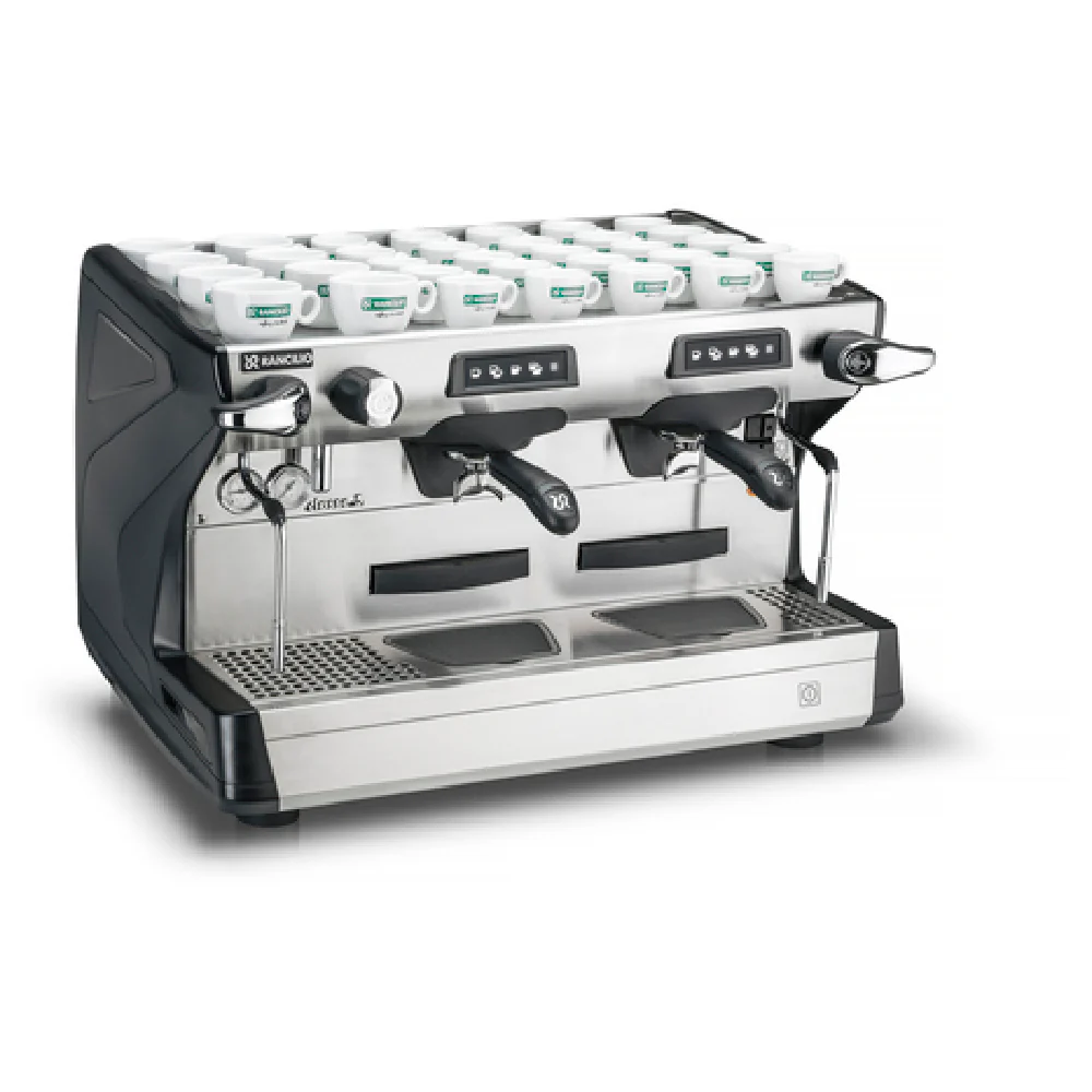 Rancilio CLASSE 5 USB 2GR TALL 31 Inch Commercial Espresso Cappuccino Machine with Programmable Doses