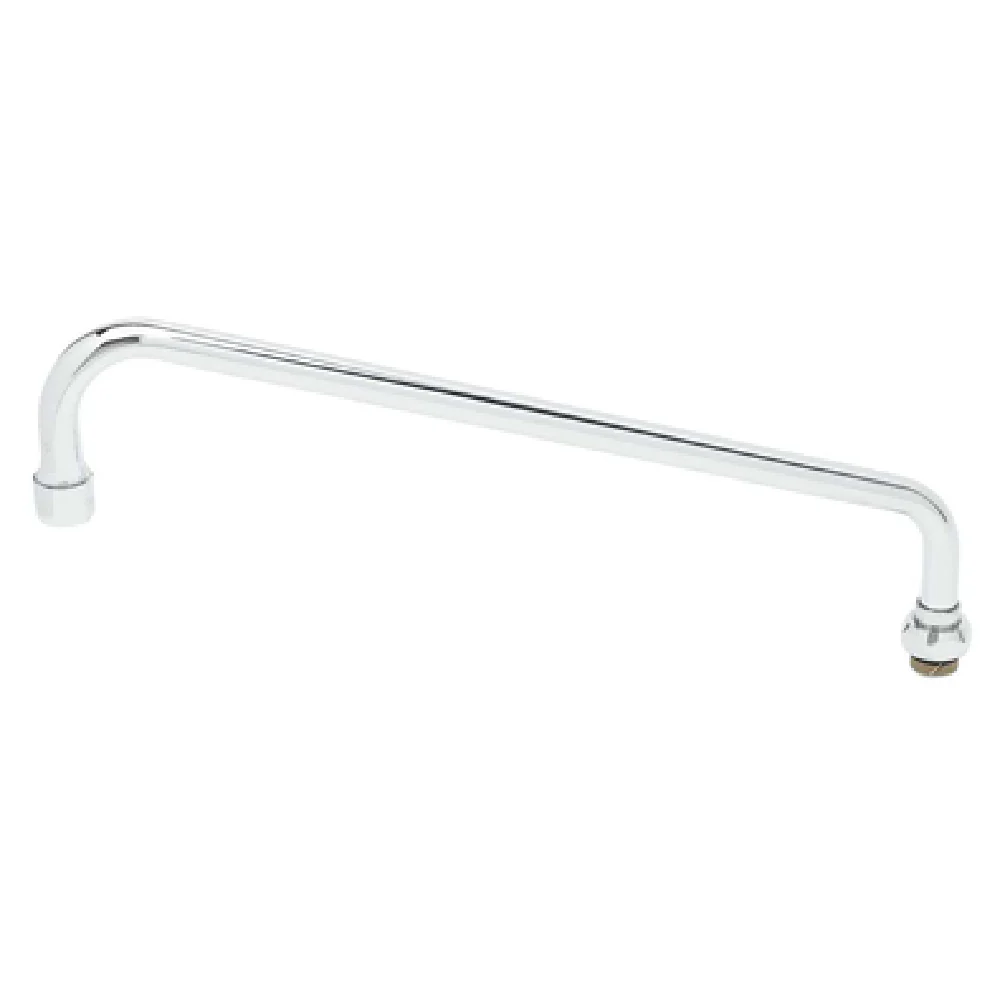 T&S Brass 063X-A22 14 Inch Nozzle Swivel Low Lead Stainless Steel with 2.2 GPM Aerator T&S Brass 063X-A22 14 Inch Nozzle Swivel Low Lead Stainless Steel with 2.2 GPM Aerator