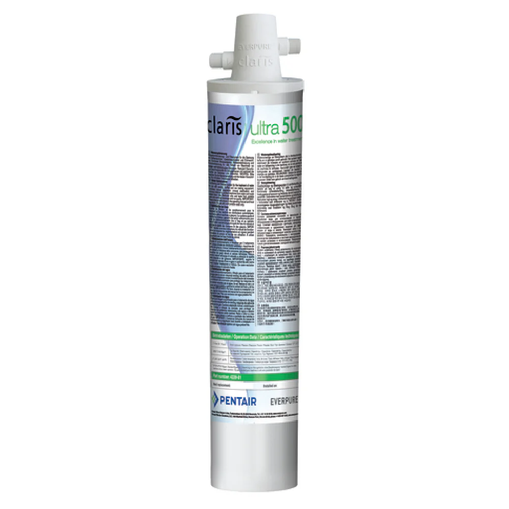 Everpure EV433981 3.74 Inch Claris Ultra 500 M Replacement Cartridge for Water Filtration