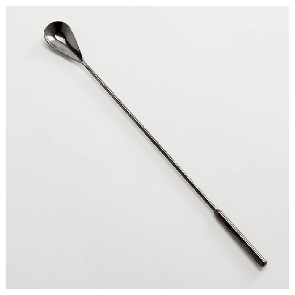 American Metalcraft BSB12 12 Inch Length Bar Spoon Weighted Handle Stainless Steel Black
